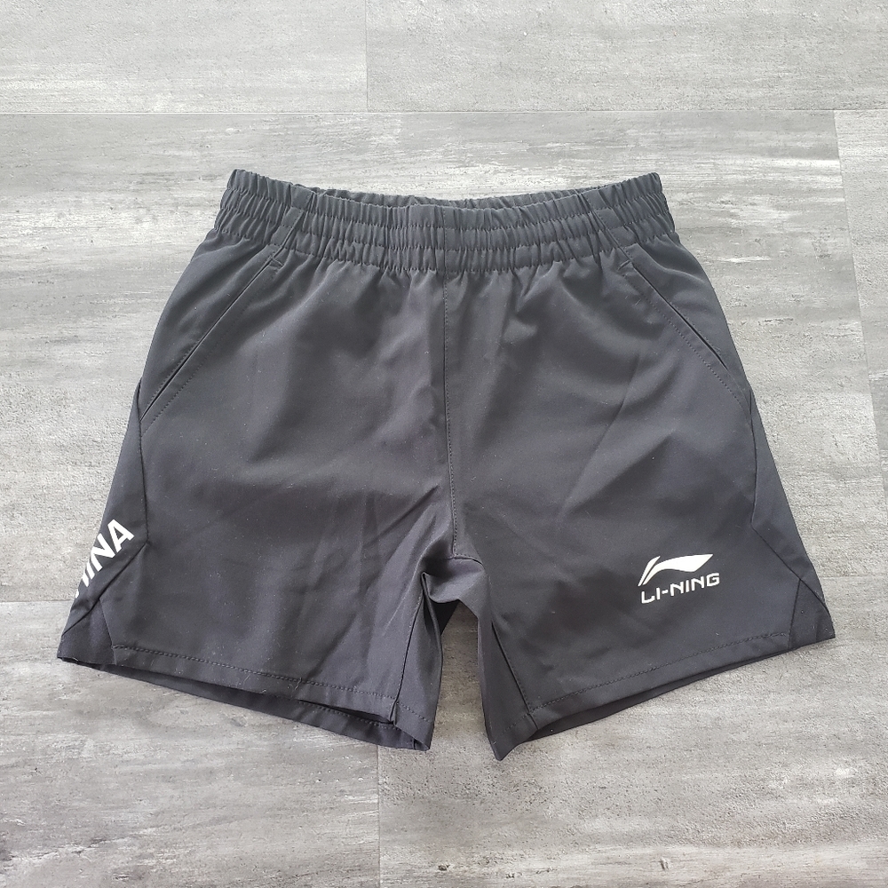 Black Li-Ning Table Tennis Short